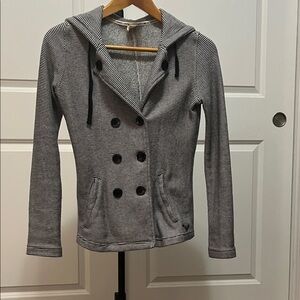 ROXY black and grey stripped jacket